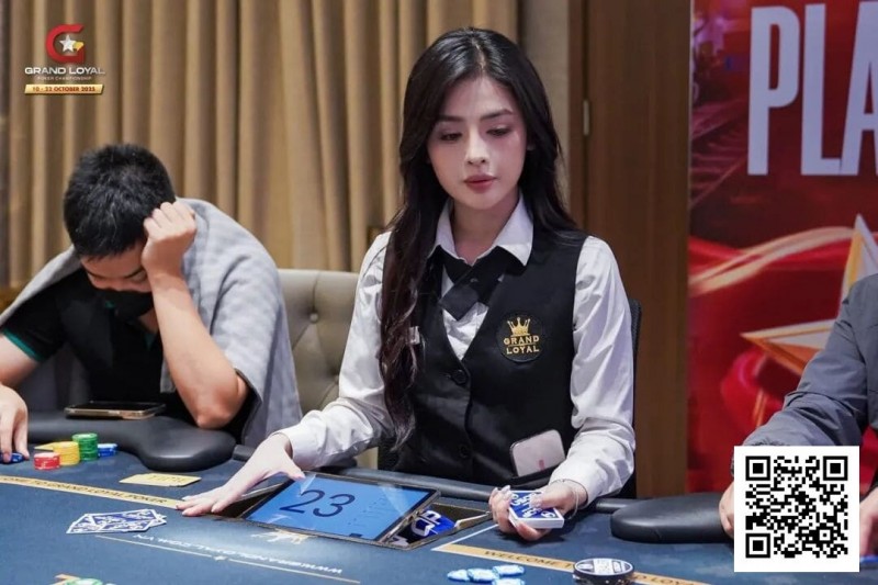 【EV扑克】GLPC系列赛·河内 | 迷你主赛事DAY1共1381人次参赛，中国选手张波横扫牌桌，122万记分巨大优势晋级！