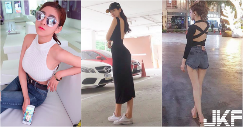 有夠翹！「白嫩美臀妹」火辣背影好壞壞… 超挑逗「完美線條」讓人血脈噴張！