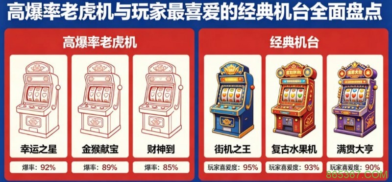 PG电子热门游戏排行榜更新：高爆率老虎机与玩家最喜爱的经典机台全面盘点