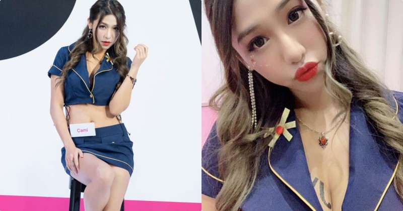 「Aqq cami」神還原火辣JVID拍攝現場，用渾圓巨乳霸氣調教！